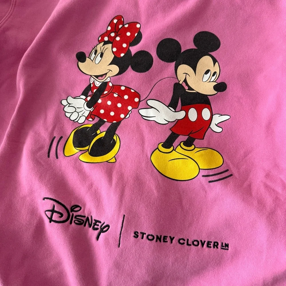 Stoney Clover x Disney Pink Mickey & Minnie Sweatshirt - Picture 3 of 4